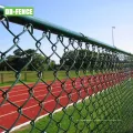 Новый дизайн ПВХ покрытый цепным звеном забор